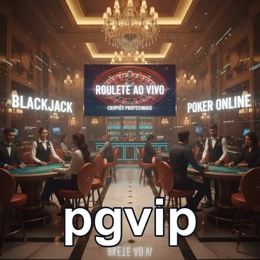 Jogadores participando de jogos de cassino ao vivo no pgvip.
