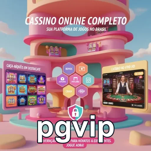 pgvip apresenta uma interface de cassino online variada.