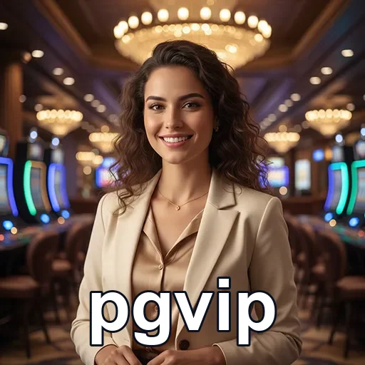 Jogadora no pgvip em um ambiente de casino moderno.