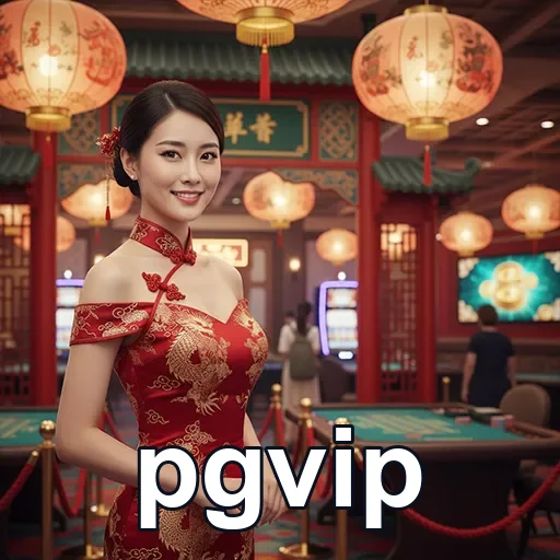 Usuária do pgvip no ambiente de cassino VIP.